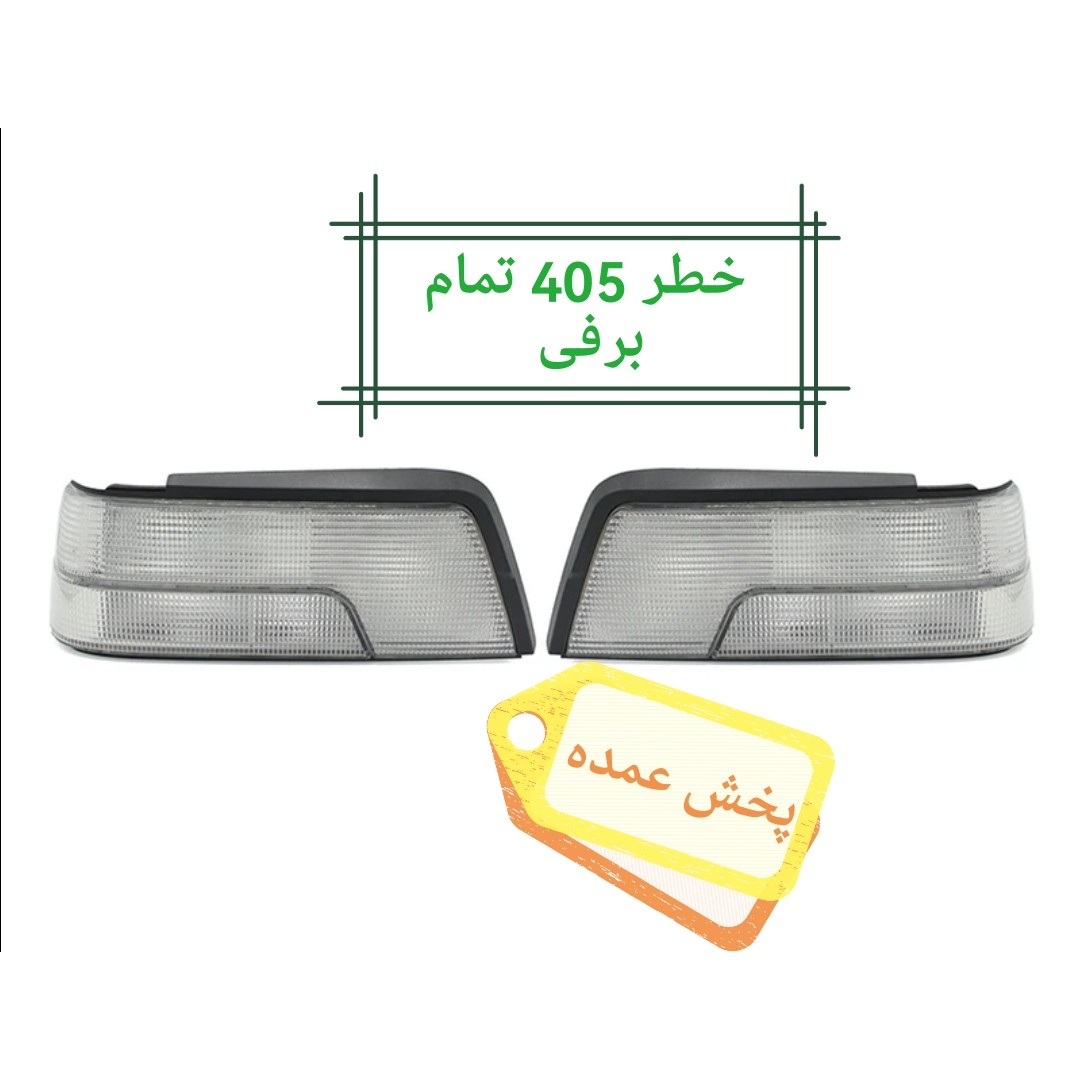 خطر عقب 405 تمام برفی 12تایی بصورت عمده
